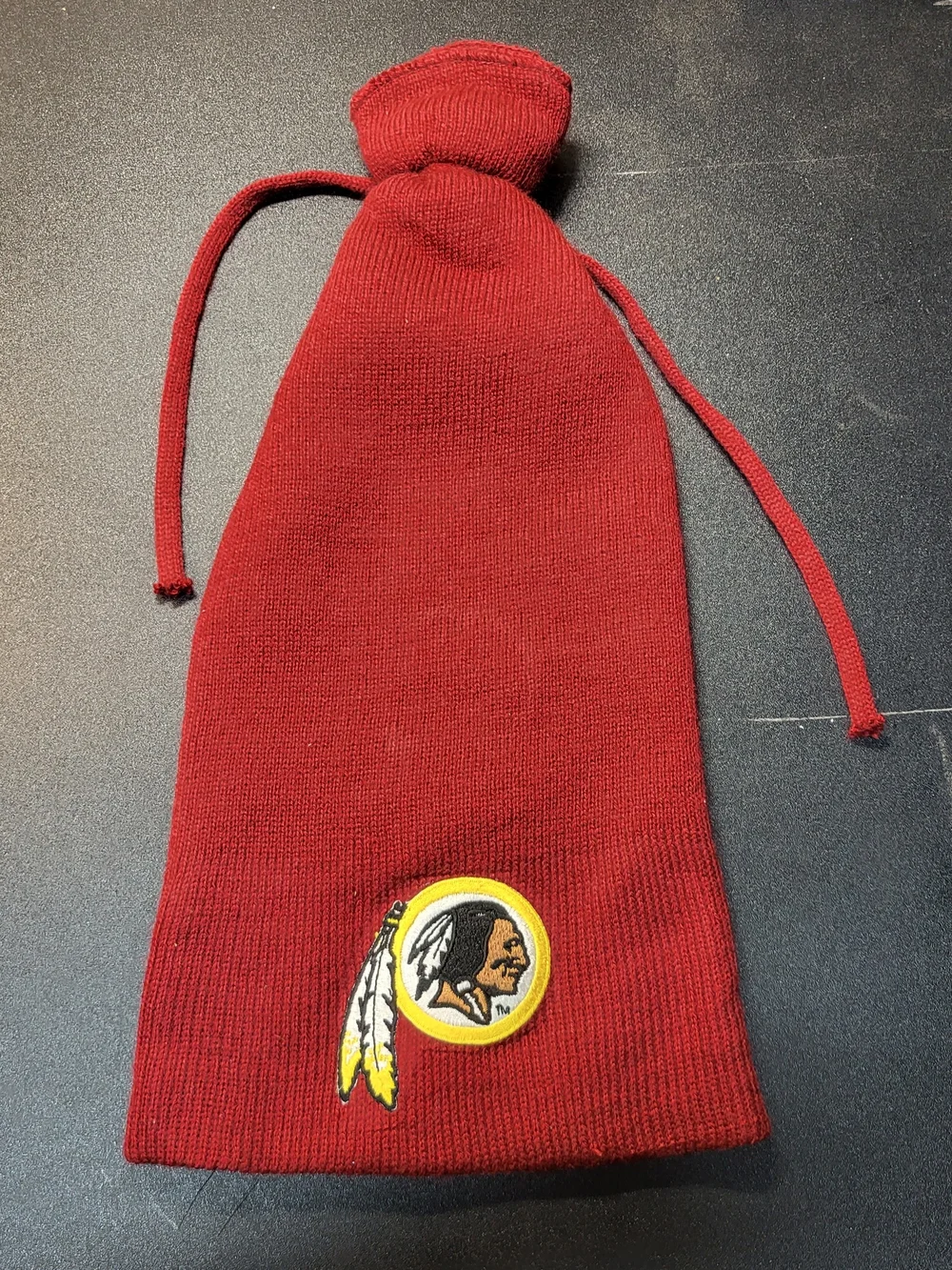 *NEW* Vintage Washington Redskins NFL Stocking Beanie Hat Burgundy Knit Cap